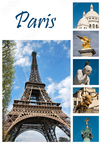 Photography composition monuments de paris