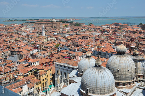 Венеция с высоты птичьего полета. Италия © aleniaivanova