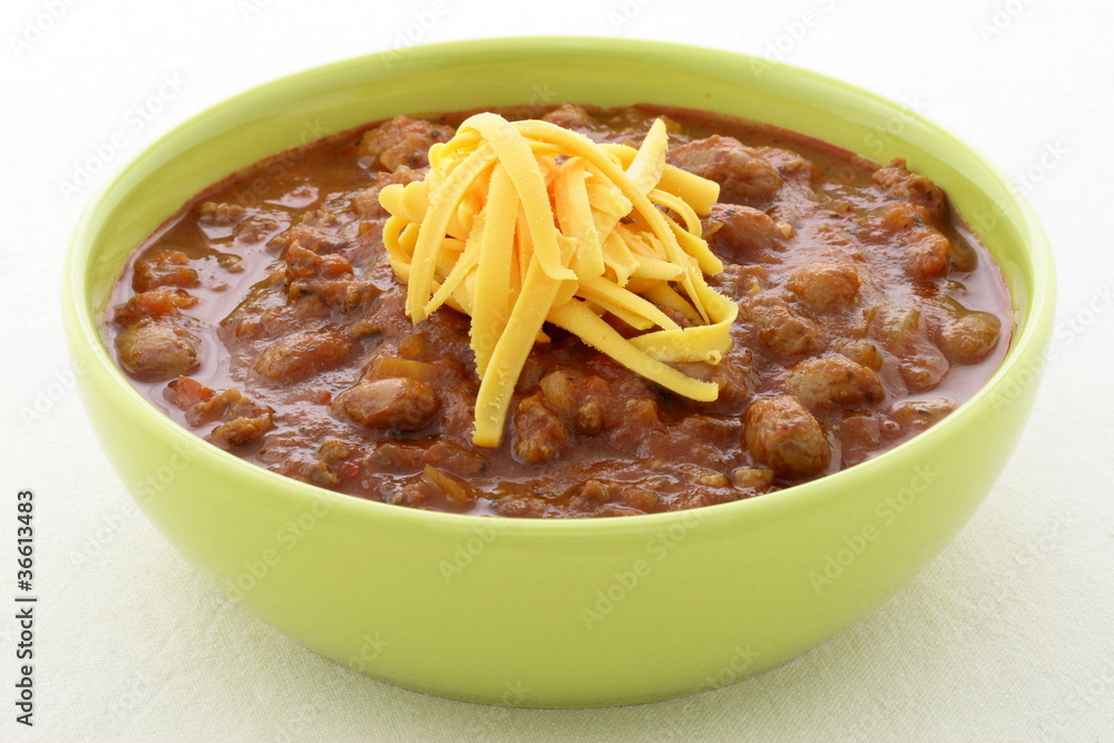 Gourmet chili beans with extra lean beef Gourmet chili beans with extra lean beef