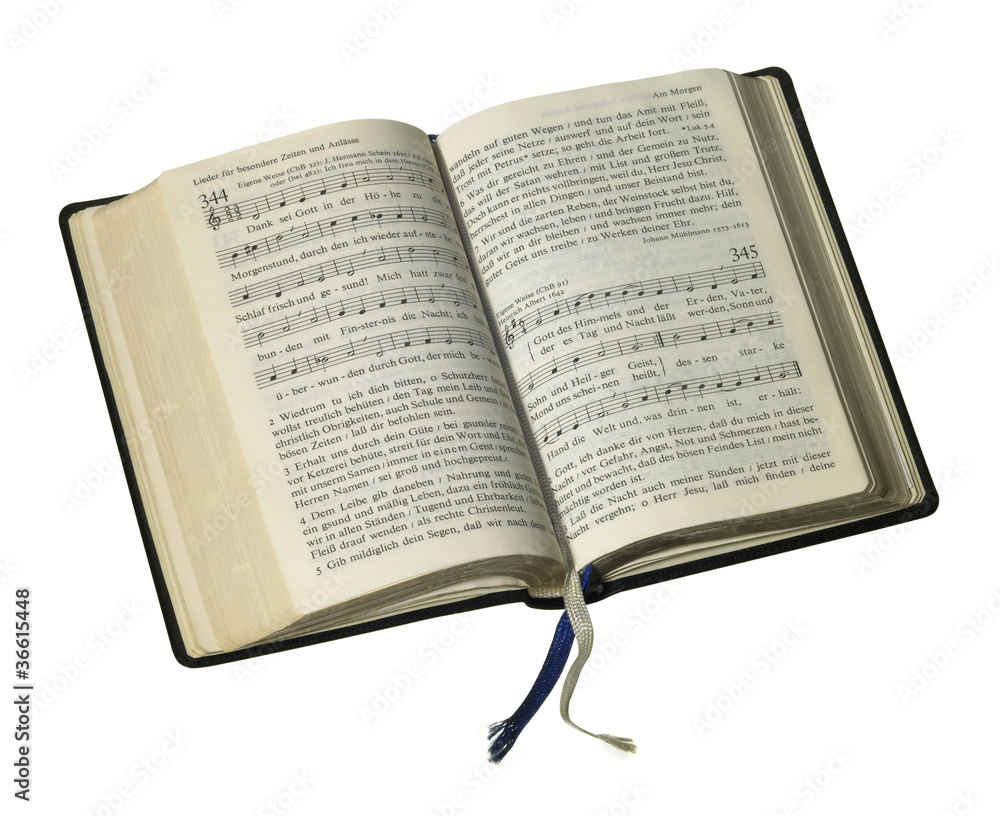 Obraz premium open songbook