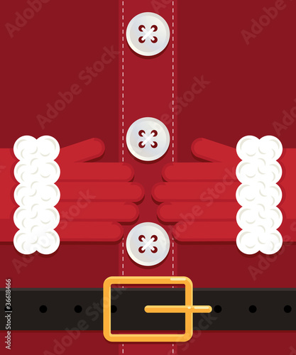 santa claus close up
