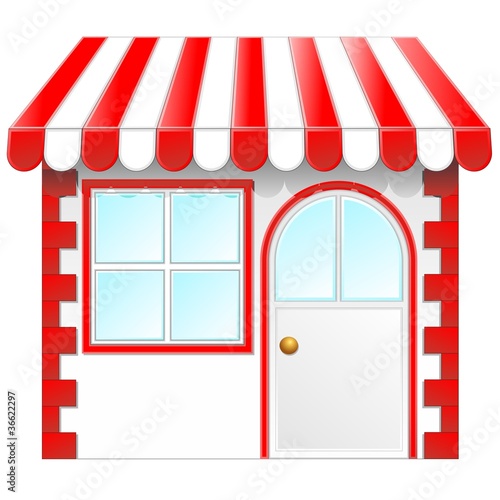 Negozio Commercio Online Icona-Shop Shopping Center Icon