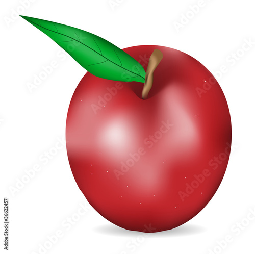 Red apple
