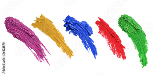 strokes of paint brush