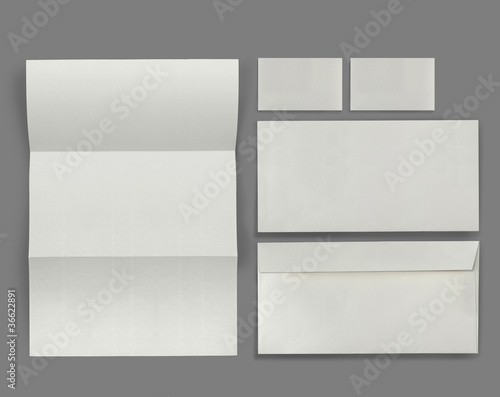 set of corporate identity. each one shot separately