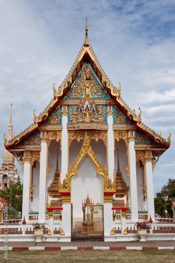 Tempel Wat Chalong in Phuket; Thailand