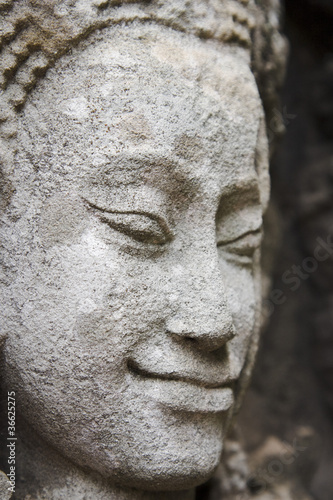 volto di statua ad angkor