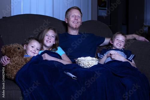 family movie night