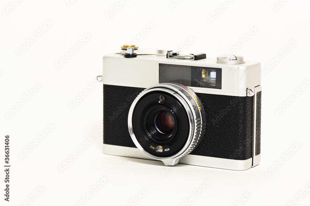 Retro Rangefinder Camera