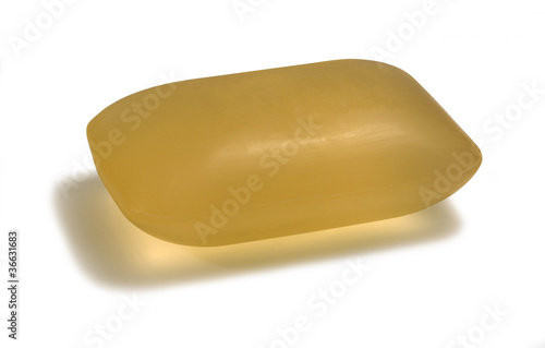 translucent yellow soap © PRILL Mediendesign