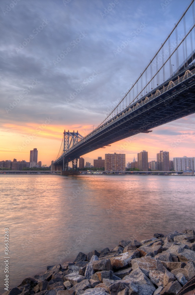 Obraz premium Manhattan Bridge
