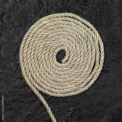 rolled rope
