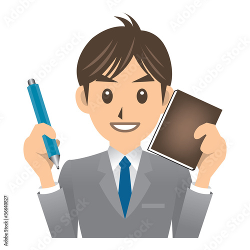 ビジネスマン A BI 手帳