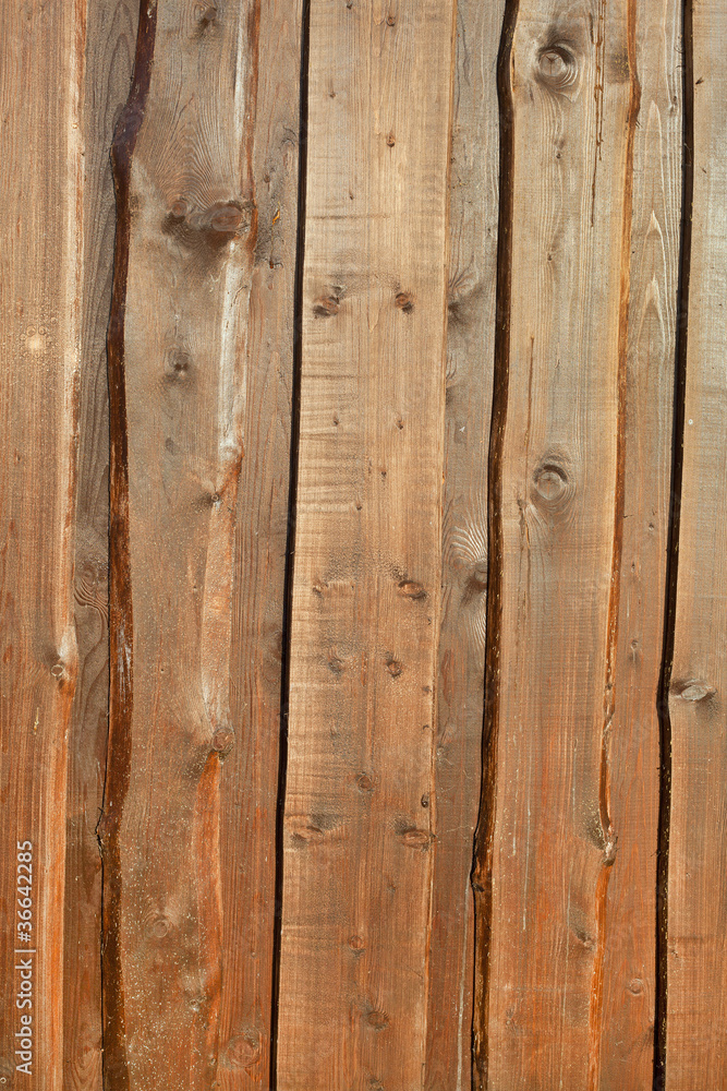 Fototapeta premium Brown boards.