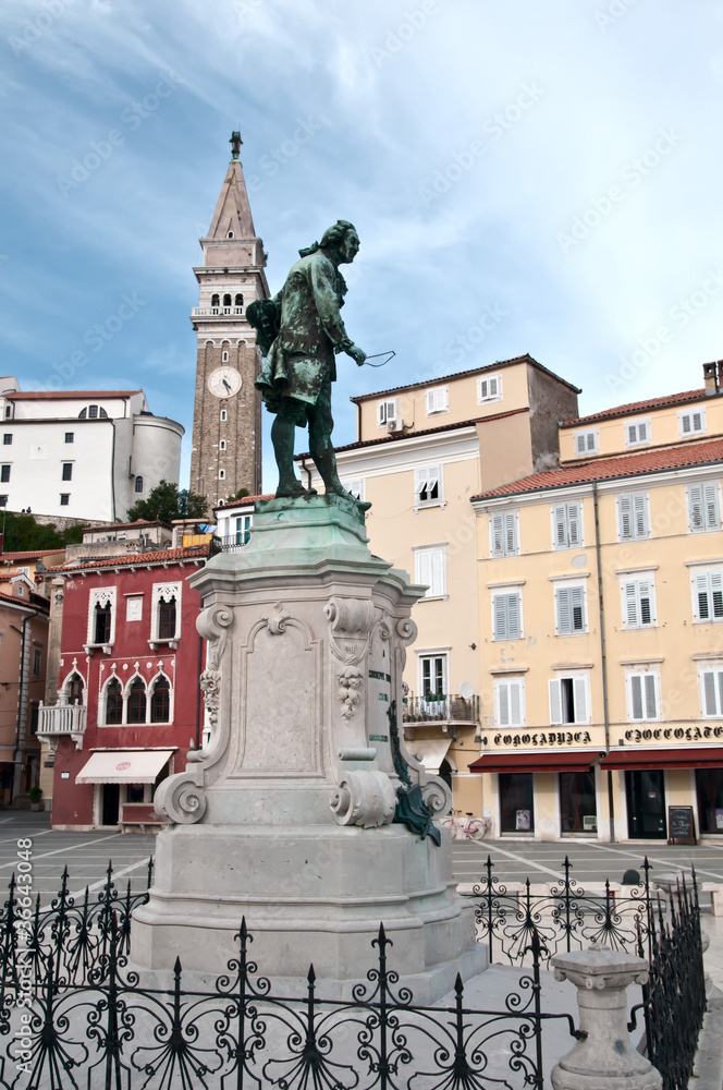 Statue of Giuseppe Tartini