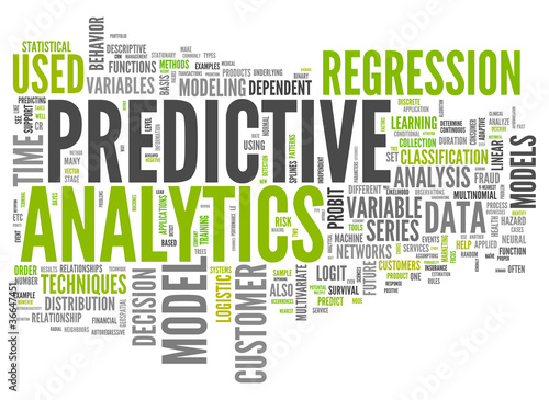 Word Cloud "Predictive Analytics"