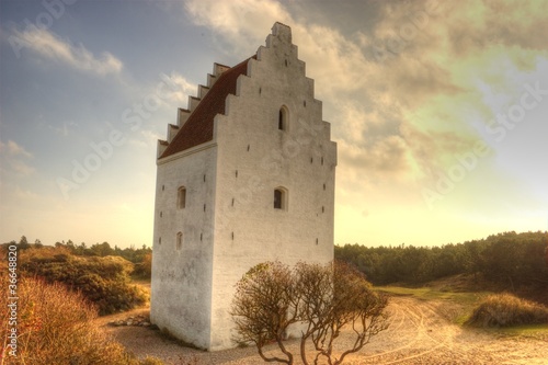 Fotografie Chapel on Danish shore