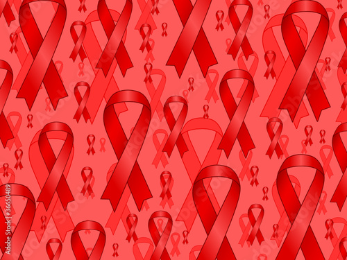 aids ribbons background
