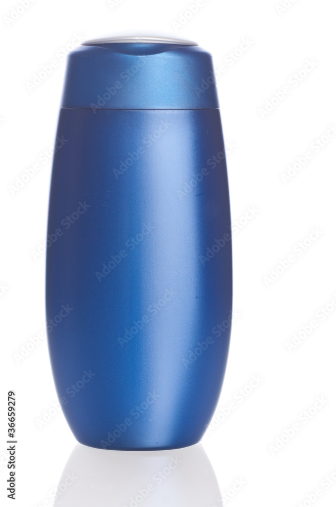 Shampoo bottle isolated on white background. Shampoo bottle isolated on white background.