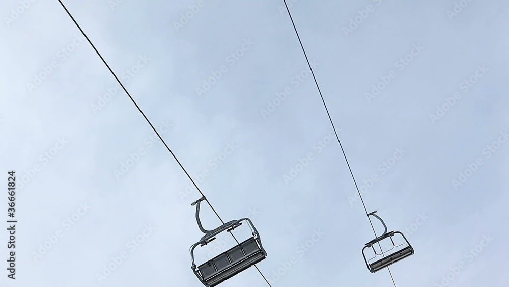 skiers transportation