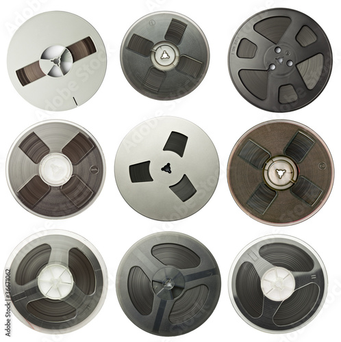 Canvas-taulu Audio reels
