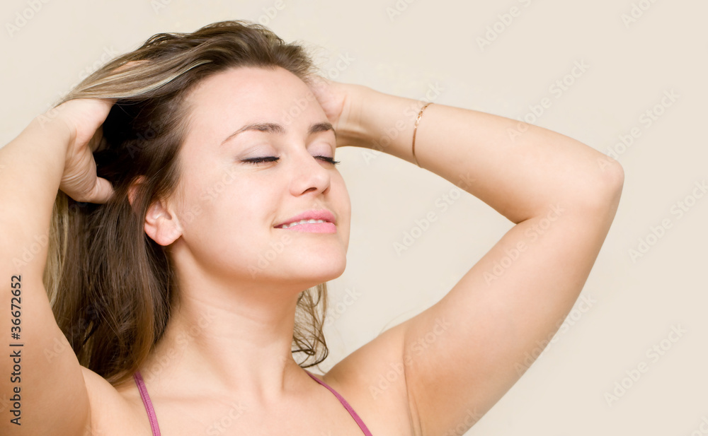 Naklejka premium hair care