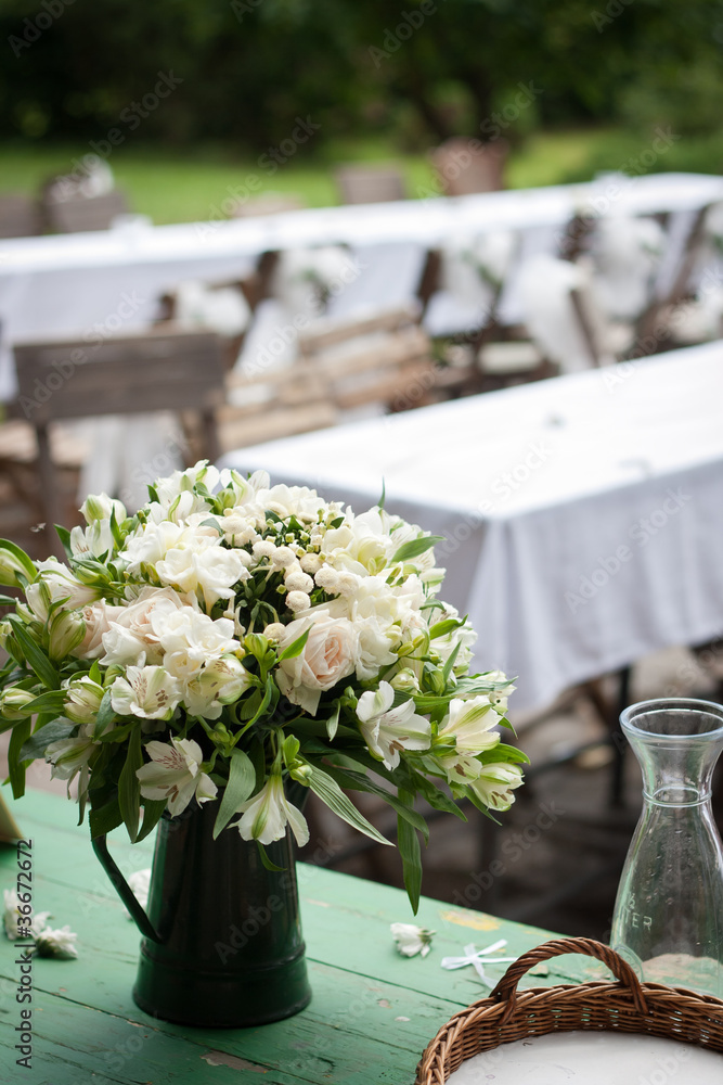 Countryside wedding reception: wedding bouquet Countryside wedding reception: wedding bouquet