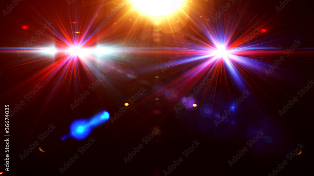 Abstract image of disco lighting