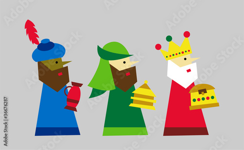 los reyes magos