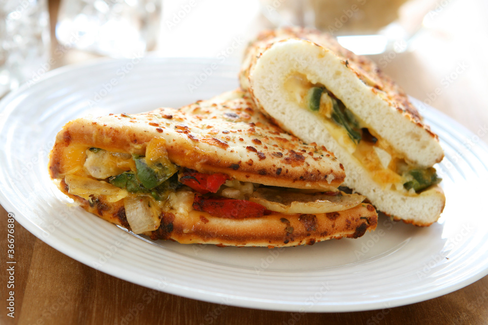 Flatbread Melt Sandwich Flatbread Melt Sandwich
