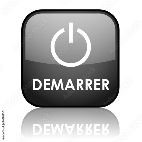 Bouton Web DEMARRER (démarrer lancer cliquer ici démarrage go)