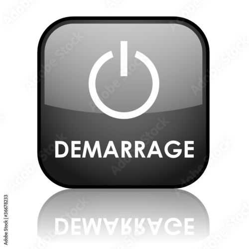 Bouton Web "DEMARRAGE" (démarrer lancer cliquer ici démarrer go)