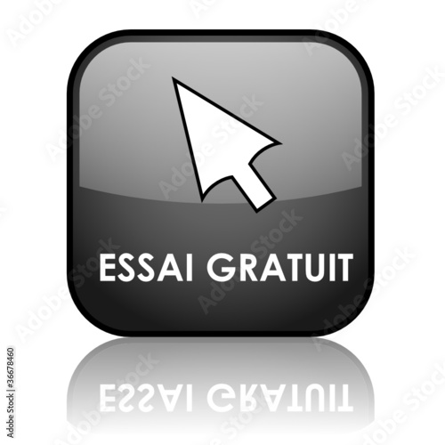 Bouton Web ESSAI GRATUIT (acheter en ligne découvrir commander)