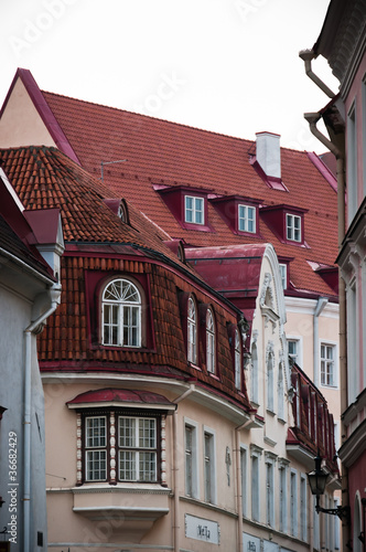 Scandinavian houses with pretty windows