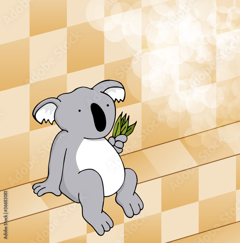 Cute Koala Steam Room