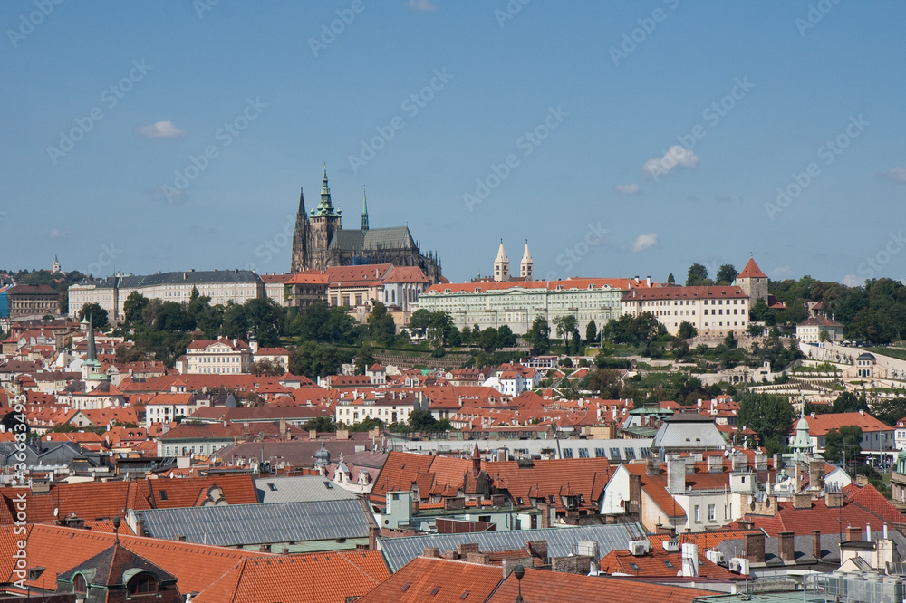Obraz premium Le château de Prague