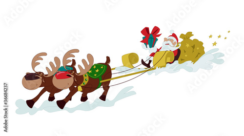 Natale in slitta