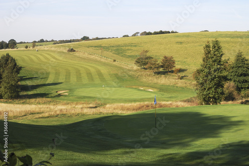 Golf Course. Worthing. West Sussex. England