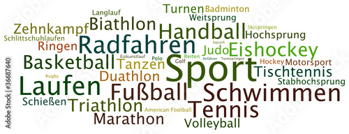 Tag Cloud Sport