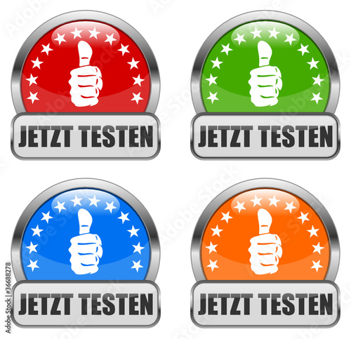 Jetzt Testen - Buttons