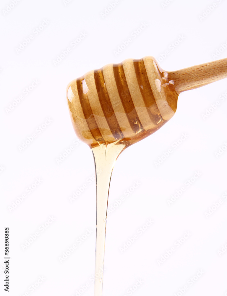 Honey on a honey stick Honey on a honey stick