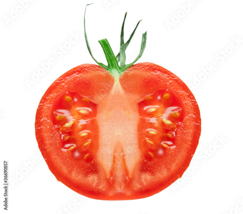 Wallpaper Mural Tomato isolated on white background Torontodigital.ca