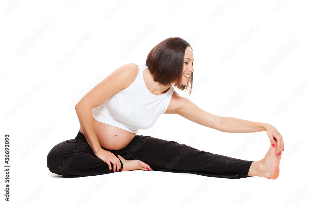 woman doing stretching gymnastic woman doing stretching gymnastic