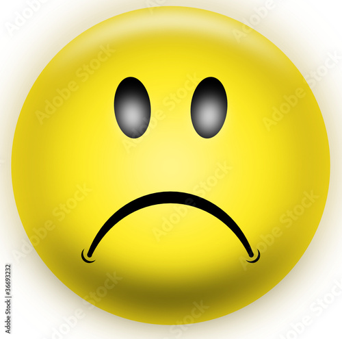 Emoticon glossy icon