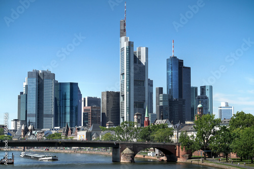 frankfurt am main skyline #36697456