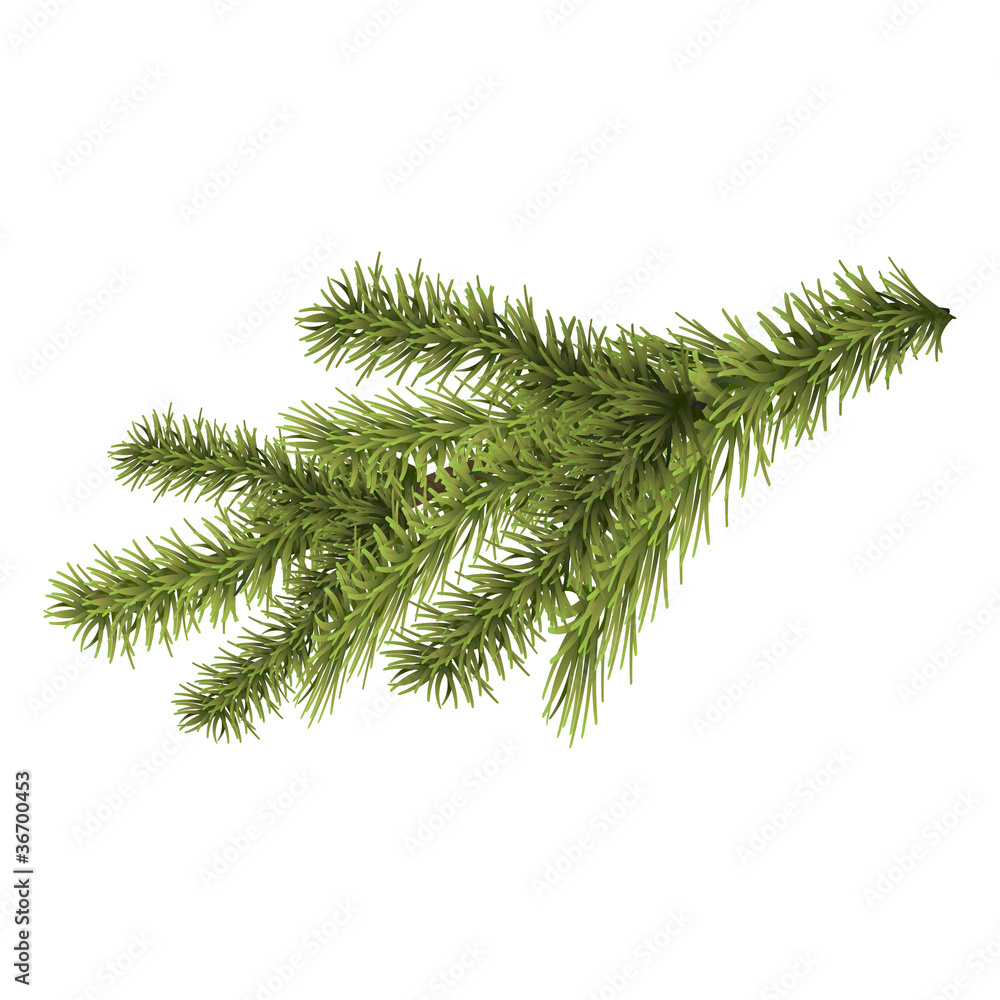 Realistic Christmas tree Realistic Christmas tree