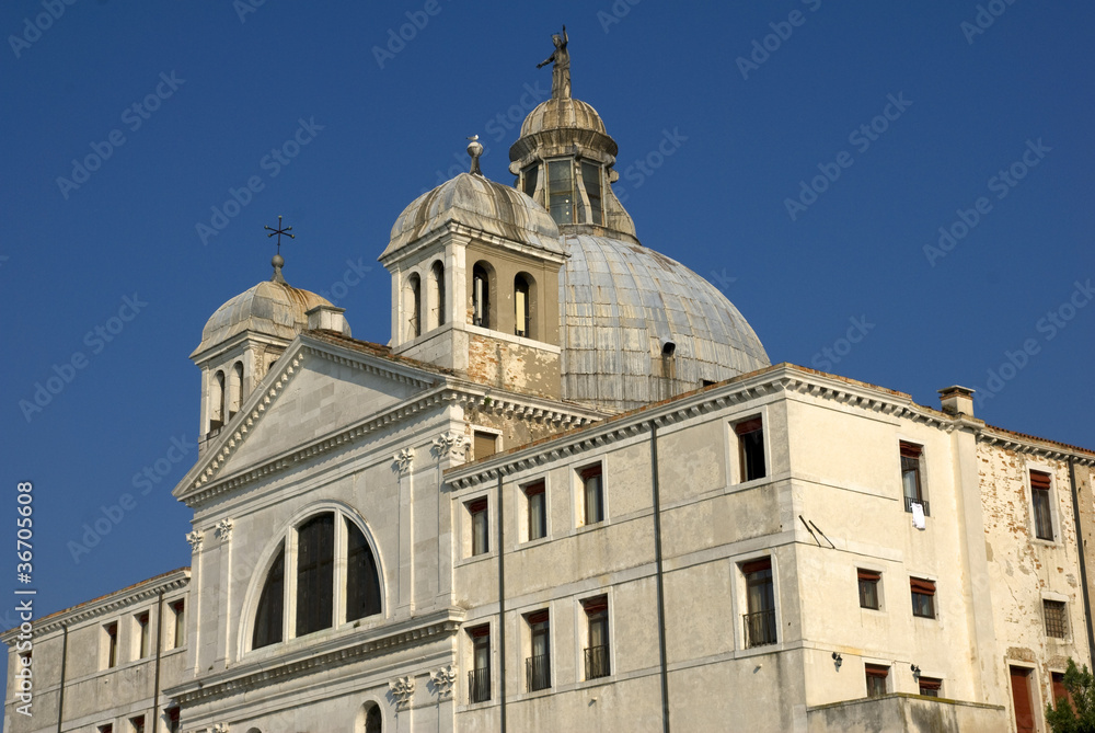 Church Santa Maria della Salute, Venice, Veneto, Italy..