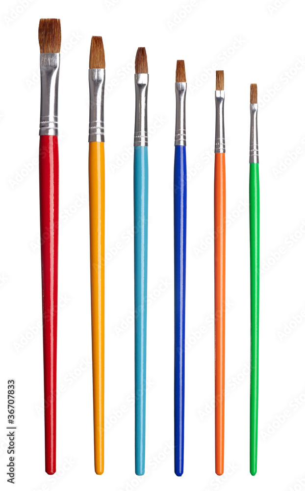 Fototapeta premium paint brush art and craft