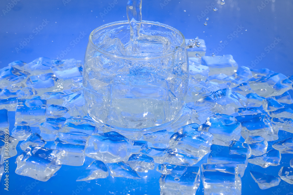 Blue ice Blue ice