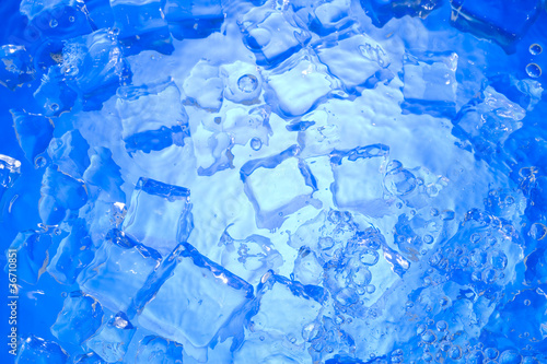 Blue ice